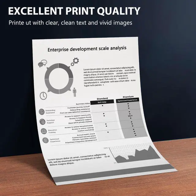 Alt view image 5 of 6 - TN730 TN-730 Black Toner Cartridge 1-Pack Replacement for Brother TN 730 Toner Cartridge DCP-L2550DW MFC-L2710DW MFC-L2750DW MFC-L2750DWXL HL-L2350DW HL-L2370DW/DWXL HL-L2390DW HL-L2395DW Printer