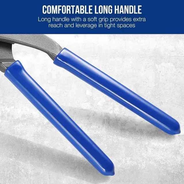Alt view image 6 of 7 - Oil Filter Wrench Set, 9" & 12" Adjustable Oil Filter Removal Pliers Tools, Ideal for Engine Filters, Cars, and Trucks, 2-piece