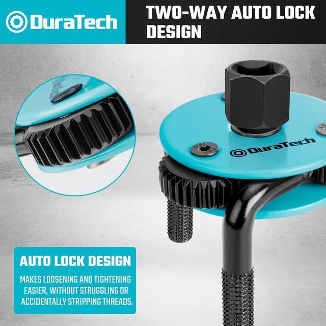 Alt view image 2 of 5 - Adjustable Oil Filter Wrench, Magnetic 3-Jaw Oil Filter Removal Tool, Large Sizes from 3" to 5.51"(76mm to 140mm), Ideal for Cars, Trucks, Tractor