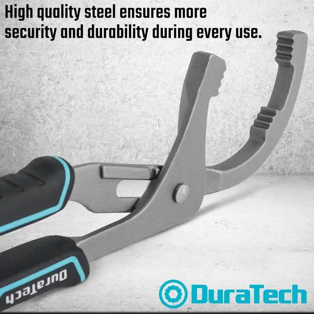 Alt view image 5 of 6 - Oil Filter Wrench Set, 9" & 12" Oil Filter Removal Tools, Pliers for Cars, Trucks, Motorcycles