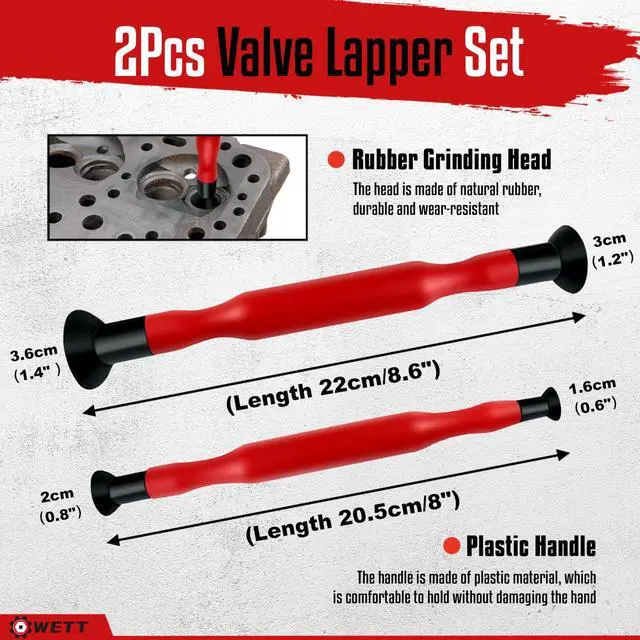 Alt view image 5 of 5 - Swivel Oil Filter Wrench Set, 9-Piece Standard Oil Filter Removal Tool, with Adjustable Oil Filter Plier and Valve Lapper, Stainless Steel Remover Pliers (2-3/4" to 5-1/4")