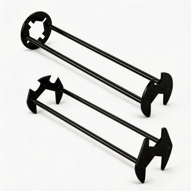 Main image of Basin Wrench 2 PCS, Faucet Wrench for Sink Faucet Installation Removal Tool, Under Sink Plumbing Wrench for Tight Spaces Kitchen Bathroom