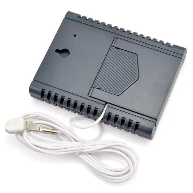 Alt view image 6 of 7 - iKKEGOL Digital Indoor Outdoor in/Out Wall Mount Monitor Sensor LCD Temperature Thermometer Hygrometer Humidity Meter with Probe Cable