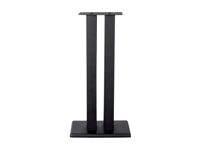 Alt view image 2 of 4 - Monolith 28 Inch Speaker Stand (Each) - Supports 100 lbs, Adjustable Spikes, Compatible with Bose, Polk, Sony, Yamaha, Pioneer and Others, Black