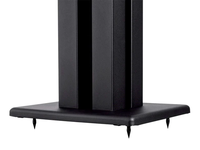 Alt view image 4 of 4 - Monolith 28 Inch Speaker Stand (Each) - Supports 100 lbs, Adjustable Spikes, Compatible with Bose, Polk, Sony, Yamaha, Pioneer and Others, Black