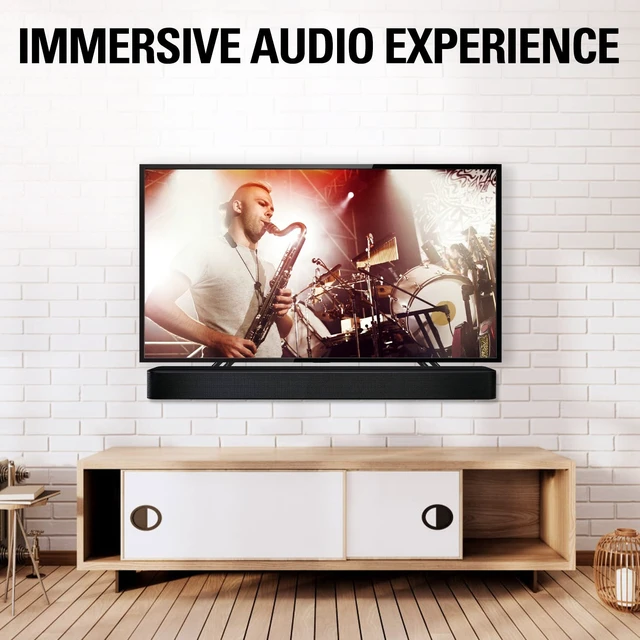 Alt view image 6 of 7 - Soundbar Mount Fits Most Sound Bars Up to 15 lbs, Mounting Soundbar Above or Under TV, Sound Bar Mounting Brackets for TV, Sound Bar Mount with Detachable Extension Plates MD5422