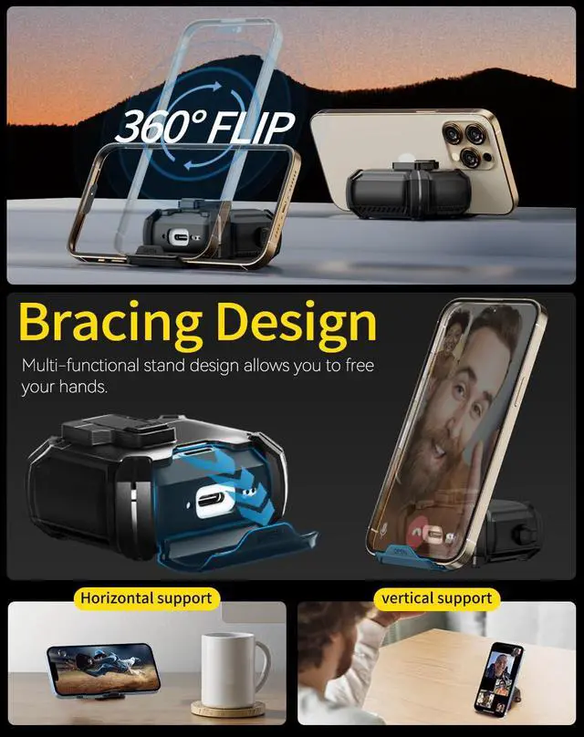 Alt view image 3 of 7 - Compatible with AirPods 4 Case (Balck)