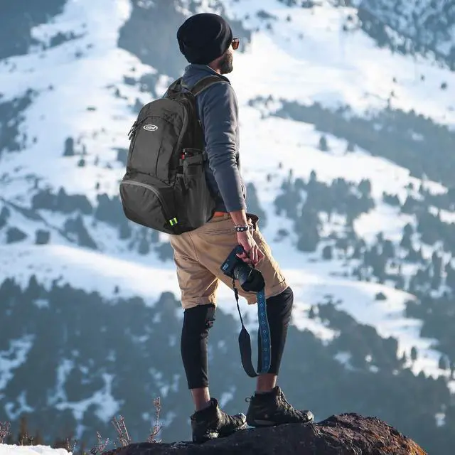Alt view image 7 of 7 - 40L Lightweight Packable Hiking Backpack, Waterproof Travel Daypack
