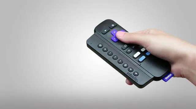 Alt view image 7 of 7 - Universal Remote Attachment for Roku Streaming Player