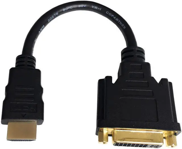 Alt view image 2 of 5 - HDMI to DVI Cable, Bi-Directional Adapter, 4K DVI to HDMI Converter (1 Pack)