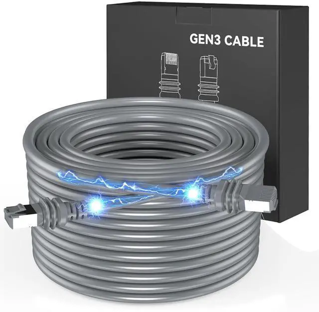 Main image of Starlink Cable 100FT,Starlink Gen 3 Cable for Satellite Starlink Standard V3, Waterproof Satellite Internet Kit
