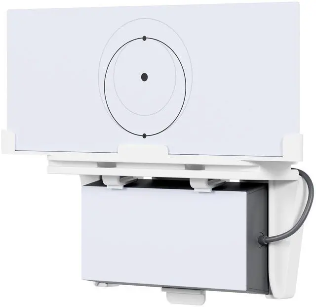 Main image of Starlink Gen 3 Router Wall Mount - Cable Management & Power Supply Holder | Supports 15 lbs, ventilation slots prevent overheating. Fits V3 router + power adapter. Drill bit, screws & anchors included