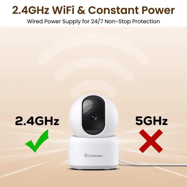 Alt view image 6 of 6 - Dome Cameras Indoor for Home Security in 2K, G2 4Pack