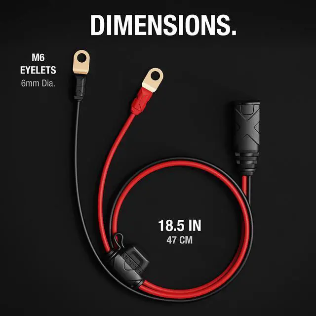 Alt view image 4 of 4 - GC002 X-Connect M6 Eyelet Terminal Accessory Genius Smart Battery Chargers