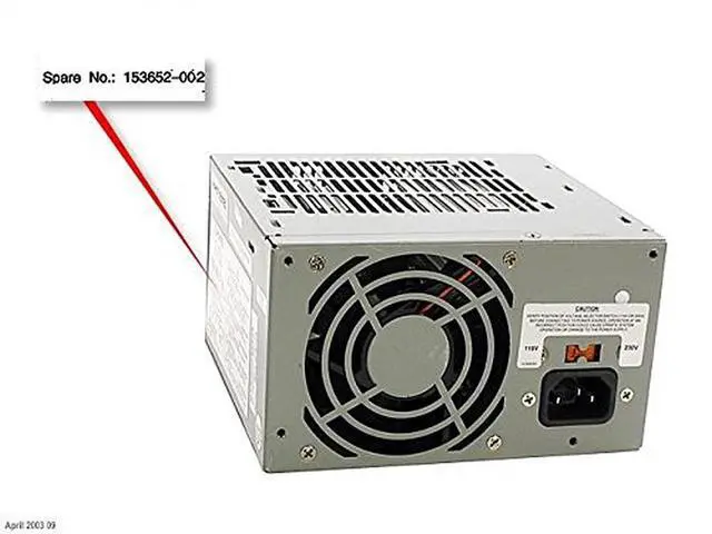 Alt view image 2 of 2 - 153652002 Compaq Power Supply 250 Watt With 20 Pin Main Connector