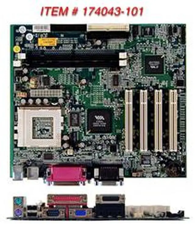 Main image of 174043-101 Compaq motherboard Camaro MV4-CAM Socket 7 for Presario PC