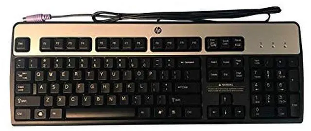 Main image of STANDARD PS/2 WINDOWS KEYBOARD (JACK BLACK COLOR) - HAS 104-KEY