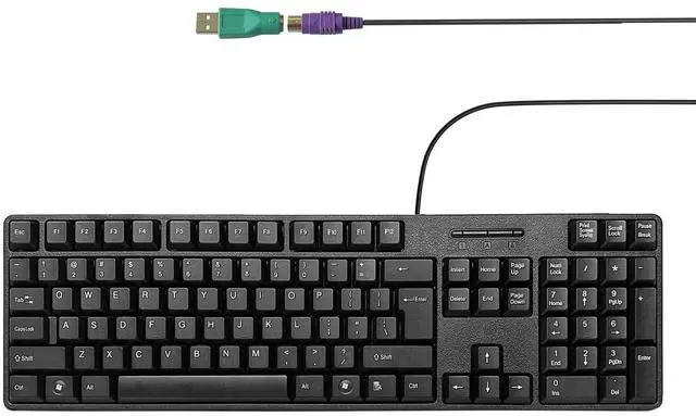 Main image of PS/2 MULTIMEDIA BLACK / SILVER KEYBOARD