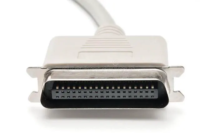 Main image of IBM 71F0690 Wraps Parallel Port Plug. Genuine or compatible IBM repla