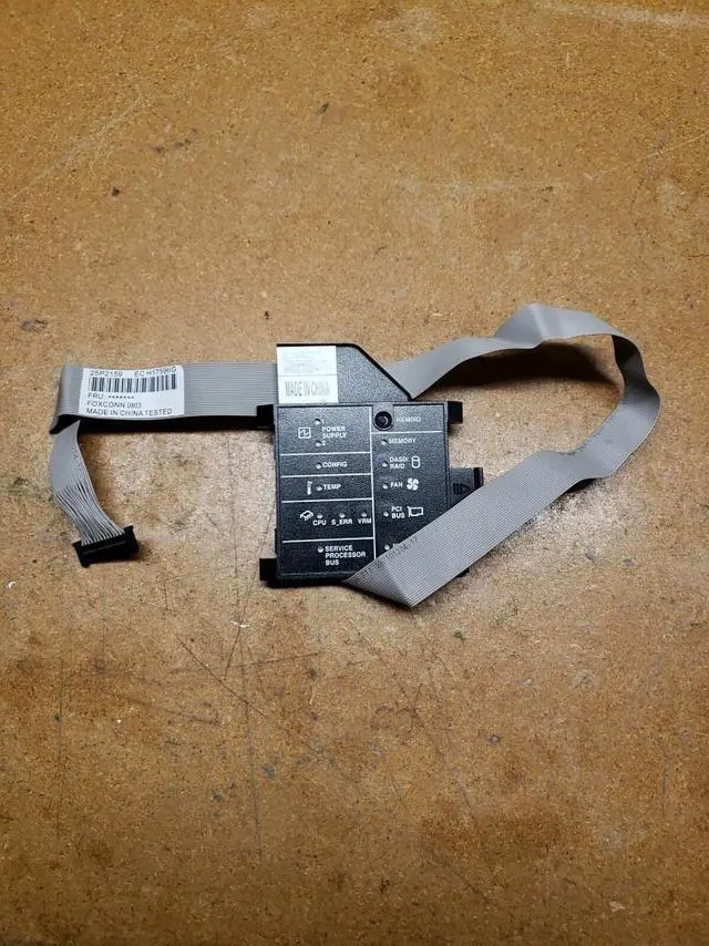 Main image of IBM Card Panel Control Diagnosis LED Server FRU: 39Y7125 39Y7123 25P2