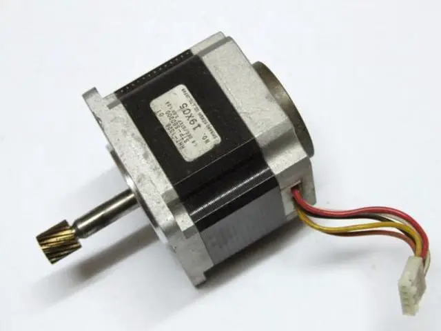 Alt view image 2 of 2 - HP Rh7-1328 Drum Drive Motor 3.8V 1.2A 1.8 Step