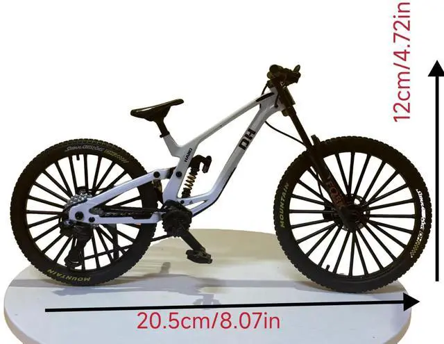 Alt view image 2 of 7 - Générique Mini Mountain Bike Ornament, Mini Bike Decoration, Mini Finger Bmx, BMX Toy, Finger Wheel, Mini Mountain Bike, Finger Wheel, Mini Bike (Black-41)