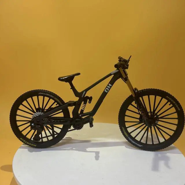 Alt view image 7 of 7 - Générique Mini Mountain Bike Ornament, Mini Bike Decoration, Mini Finger Bmx, BMX Toy, Finger Wheel, Mini Mountain Bike, Finger Wheel, Mini Bike (Black-41)