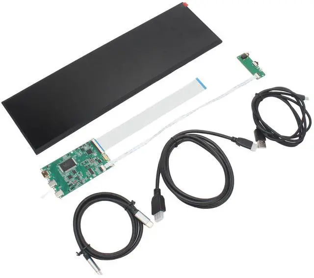Alt view image 5 of 7 - Celesttouch 14.5 Inch 2.5K Touchscreen Bar Monitor, 2560×720 IPS Portable LCD Screen with 10-Point Touch, 60Hz Refresh Rate, 350nit Brightness, USB-C Driver Board YX-2.5K for DIY Game PC (No shell)