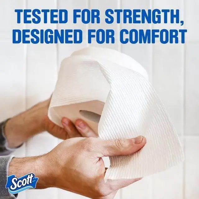 Alt view image 3 of 6 - Scott Comfort Plus Toilet Paper, 12 Triple Rolls