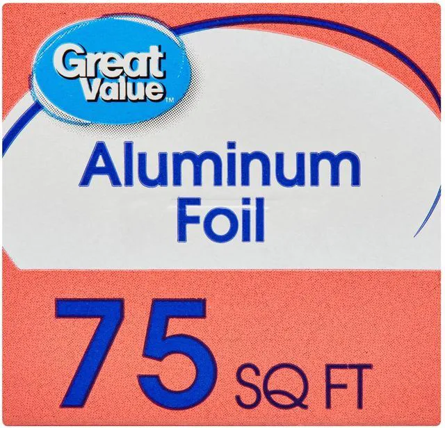 Alt view image 3 of 6 - Great Value Aluminum Foil, 75 Square Feet