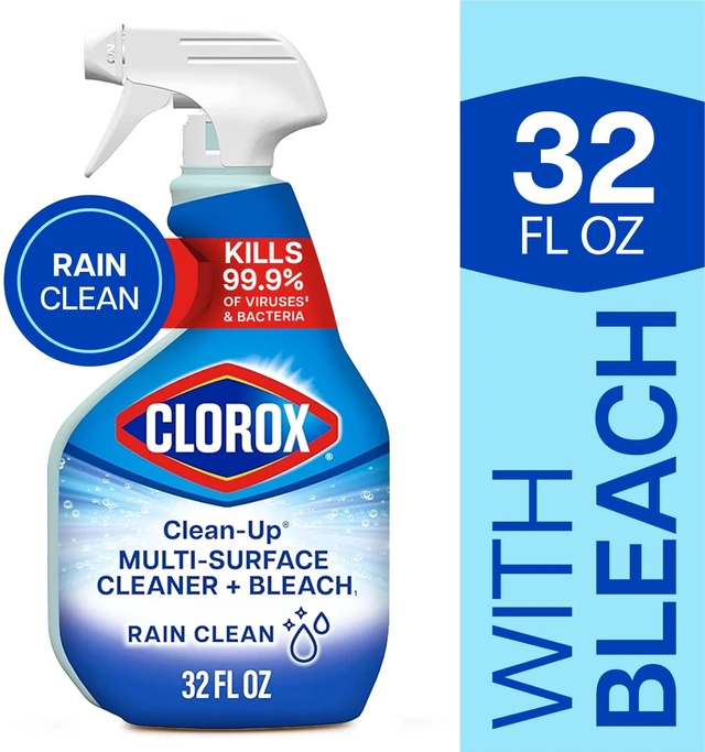 Main image of Clorox Clean-Up Multi-Surface All Purpose Cleaner with Bleach 32 fl oz Rain Clean