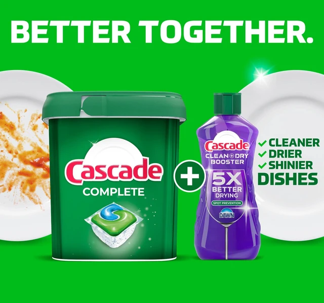 Alt view image 2 of 6 - Cascade Complete Action Pacs Dishwasher Detergent, Lemon, 16 Count