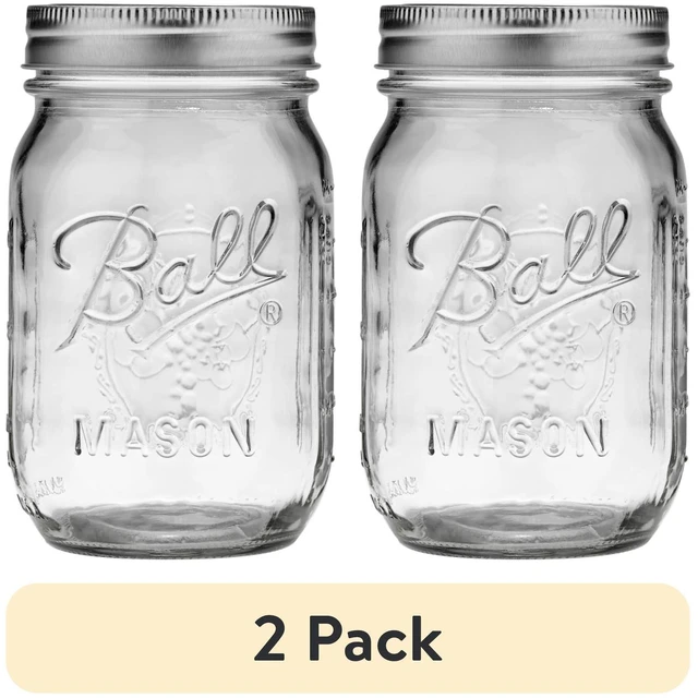 Main image of Ball Regular Mouth Pint Single (2-Pack)