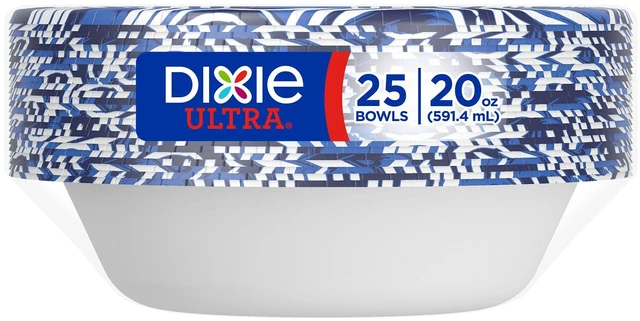 Alt view image 2 of 7 - Dixie Ultra Paper Bowls 20oz, 25 Count