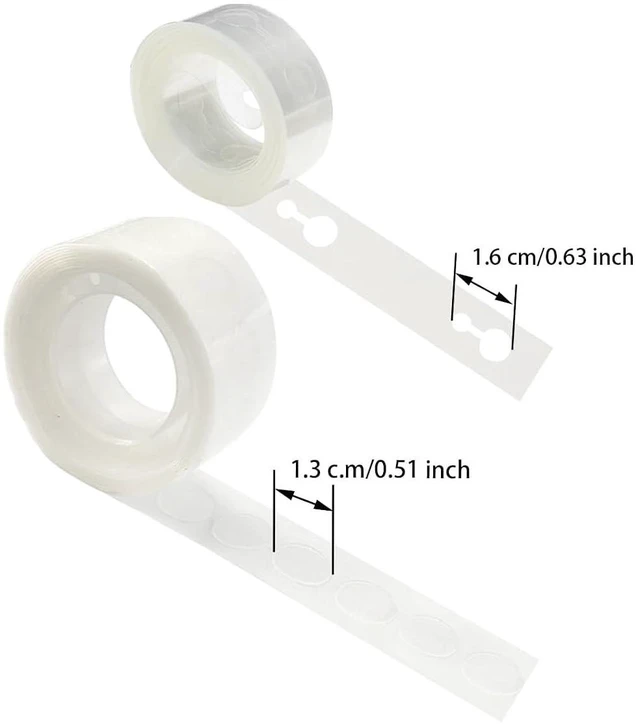 Alt view image 4 of 6 - HANWER Balloon Arch Kit with 4 Rolls Balloon Tape and 4 Rolls Glue Points Dots for Party Wedding Birthday Decorations