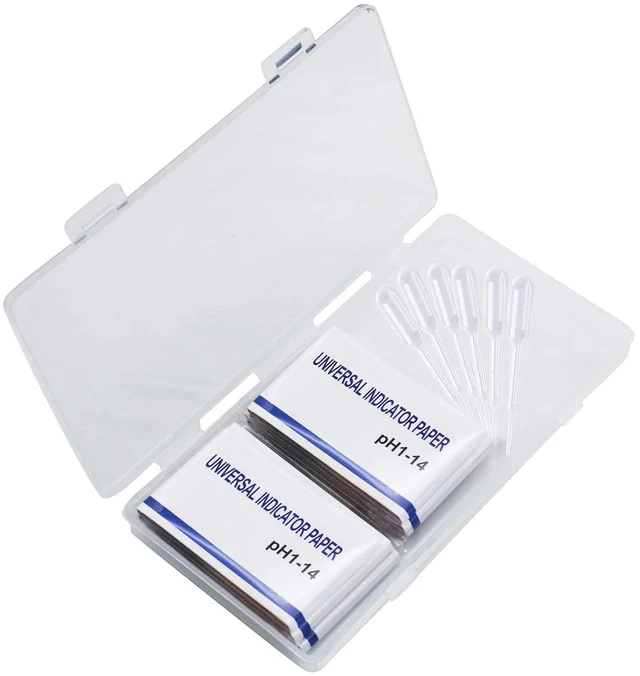 Alt view image 4 of 7 - 6 Pack pH Test Papers 480 Strips Litmus Paper Full Range 1-14