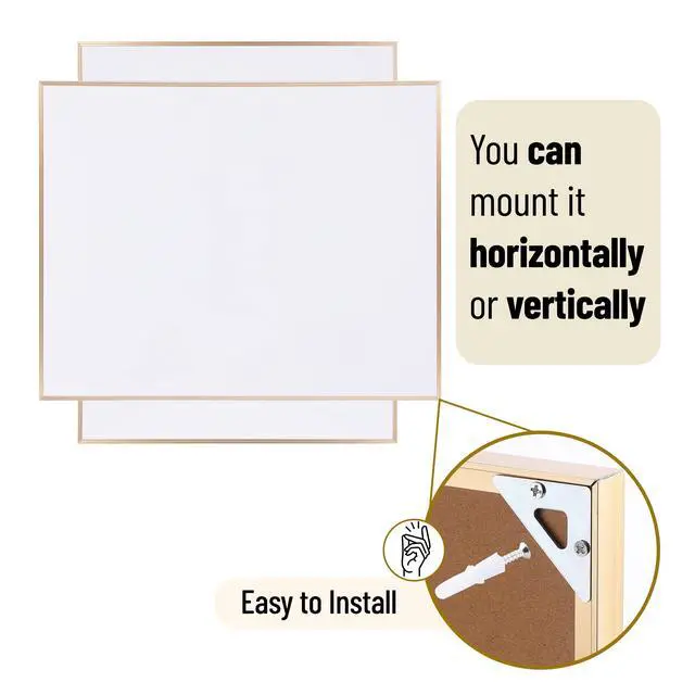 Alt view image 2 of 6 - Mr. Pen 14"x11" Dry Erase Board with Black Dry Erase Marker