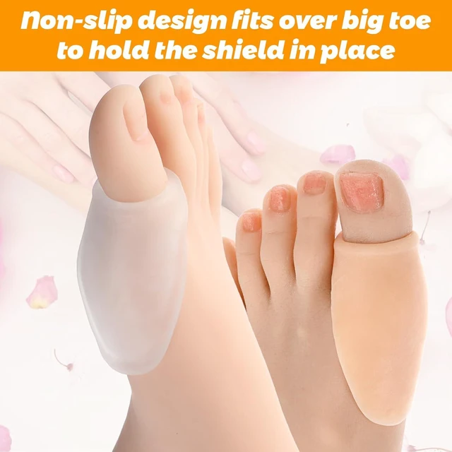 Alt view image 5 of 6 - Dimeho 12Pcs Bunion Cushion Protector, Bunion Corrector Pads, Bunion Guards