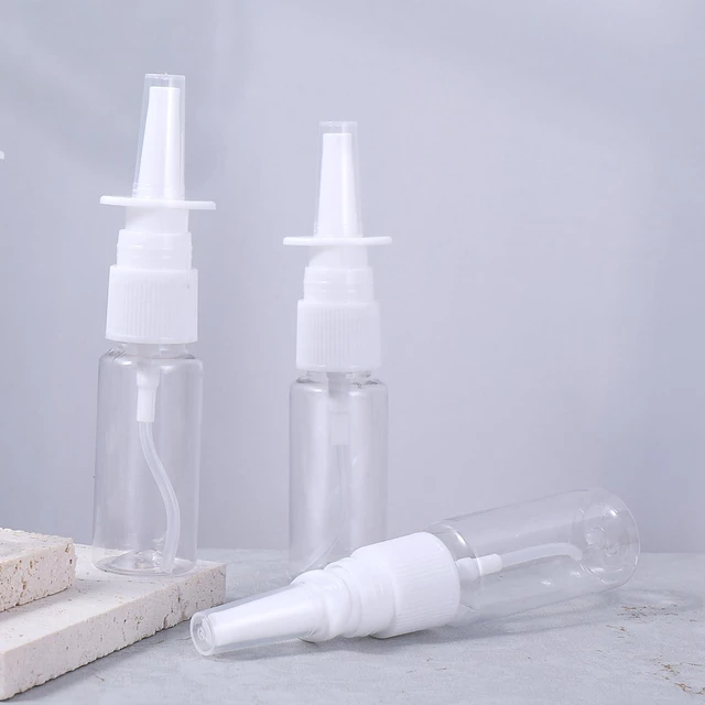 Alt view image 7 of 7 - Simarro 6Pcs Empty Clear Nasal Spray Bottles 20ml