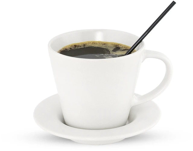 Alt view image 4 of 5 - 5 Inch Slim Plastic Coffee Stirrers and Cocktail Straws, Black, 1000 Count