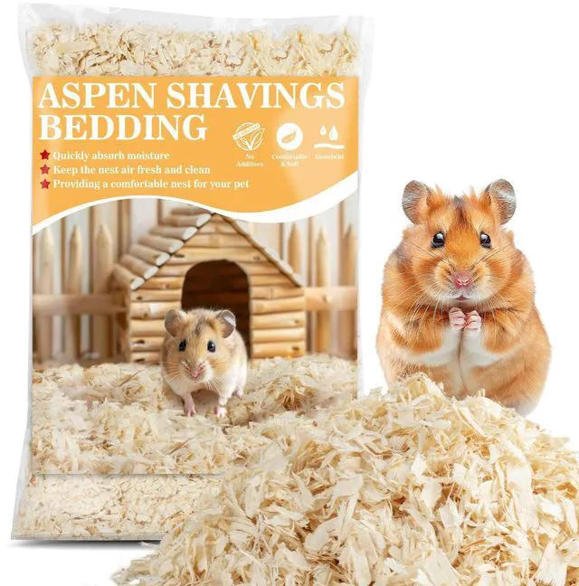 Main image of Sukh Aspen Shavings Hamster Small Animal Pet Bedding