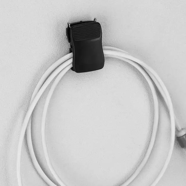 Alt view image 2 of 6 - Chiisong Cubicle Clips for Fabric Walls, 15 Pcs, Black