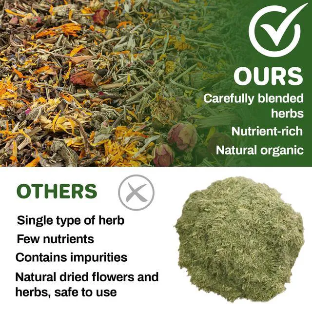 Alt view image 4 of 6 - Sukh 10oz Chicken Nesting Herbs - Poultry Herb Blend and Hemp Bedding