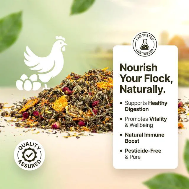 Alt view image 2 of 6 - Sukh 10oz Chicken Nesting Herbs - Poultry Herb Blend and Hemp Bedding