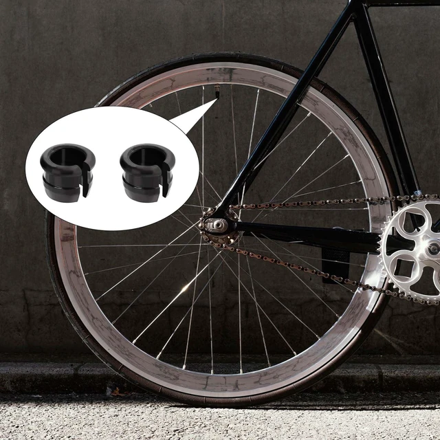 Alt view image 4 of 7 - Wheels Manufacturing Presta Valve Saver 10 Pack, Presta Rim Adapters, Bike Valve Stem Grommets, Presta Valve Adaptor