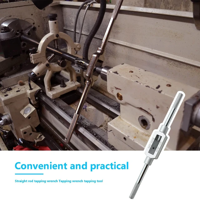 Alt view image 2 of 7 - Piutouyar M3-M12 Adjustable Tap Wrench Handle, 1/16"-1/2"