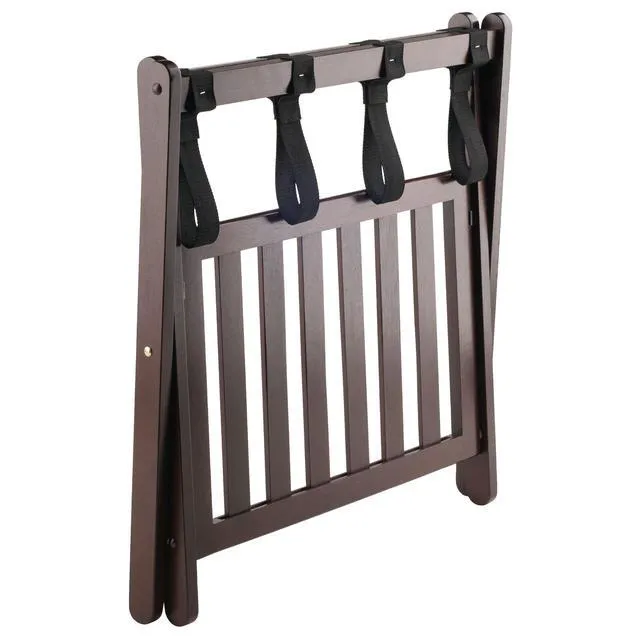Alt view image 6 of 6 - Winsome Remy Luggage Rack Cappuccino