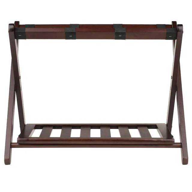 Alt view image 2 of 6 - Winsome Remy Luggage Rack Cappuccino