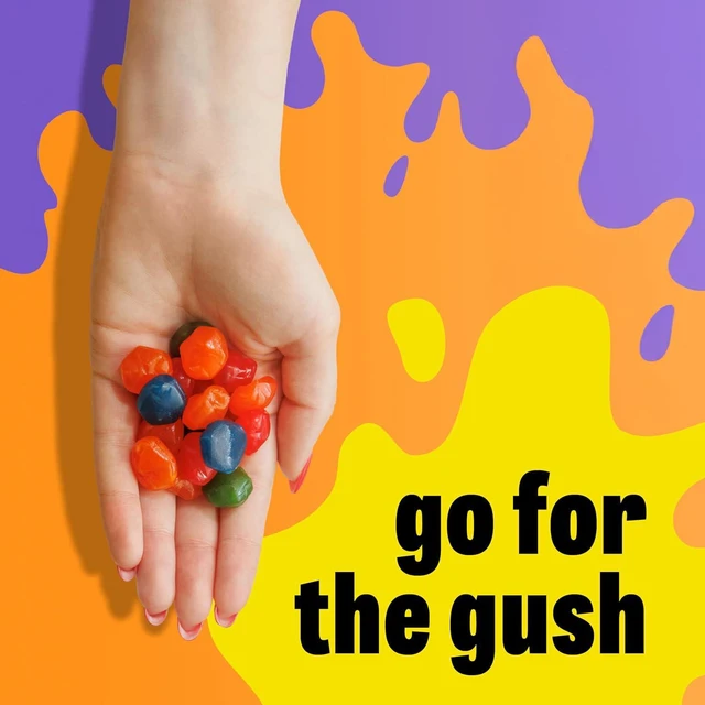 Alt view image 6 of 6 - Gushers Tropical Fruit Snacks Mini Pouches, 3Count, 1.32oz