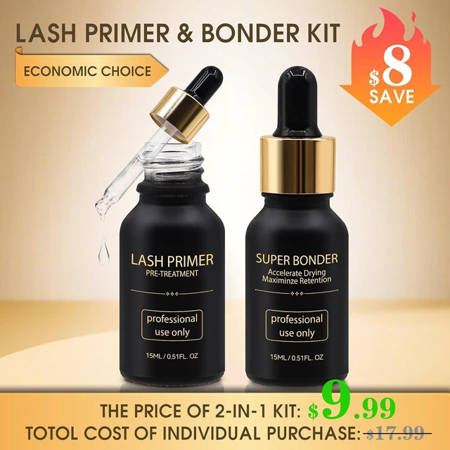 Alt view image 6 of 7 - Lash Bonder and Primer Kit for Eyelash Extensions
